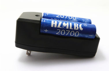 China 2 o carregador de bateria duplo do íon de Li do universal de 500MA *2 18650 coube 20700 a bateria * tomada de 2 E.U. fornecedor