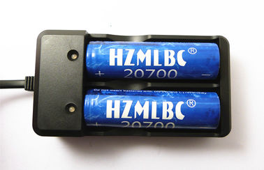 China carregador de bateria recarregável 2A de 20700 * 2 3,7 V para a modificação da caixa de Vapes do cigarro de E fornecedor