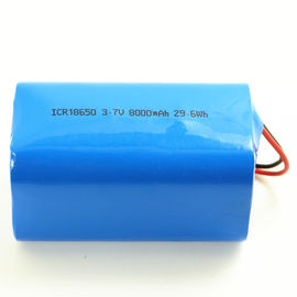China Bloco pequeno 3.7v 8000mah da bateria do íon de 18650 1s4p Li para o dispositivo médico dos produtos de Digitas fornecedor