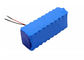 Bateria de lítio solar da luz de rua da cor azul, bloco da bateria de 3S10P 12V 26Ah UPS fornecedor