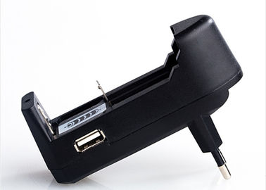 China A UE padrão obstrui o carregador de bateria do íon de lítio de USB, micro preto do carregador do íon do Usb Li fornecedor