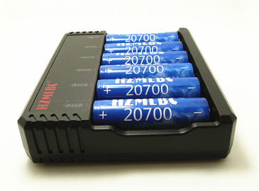 China Carregador de bateria do entalhe da modificação 6 da caixa da modificação de Vape, material de 6 * 20700 ABS do carregador de bateria fornecedor
